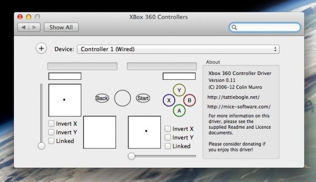 xbox controller for mac driver